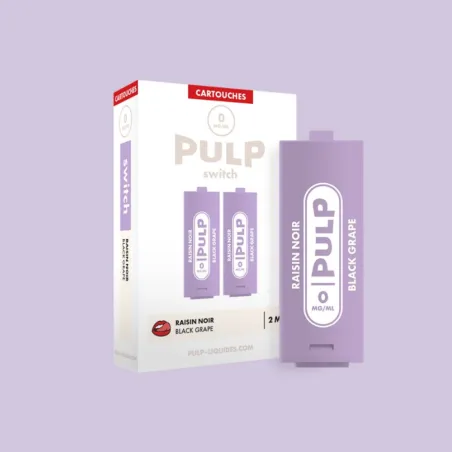 2x Cartouches Raisin Noir – Le Pod Switch – Pulp