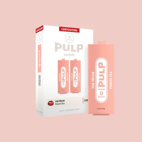 2x Cartouches Thé Pêche – Le Pod Switch – Pulp