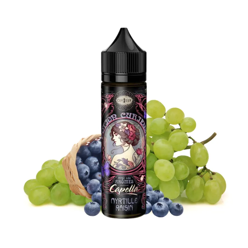 Eliquide Myrtille Raisin / Potion curieuse / Curieux & Capella