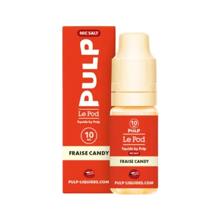 Le Pod Liquide Fraise Candy – Pulp | Around The Vape