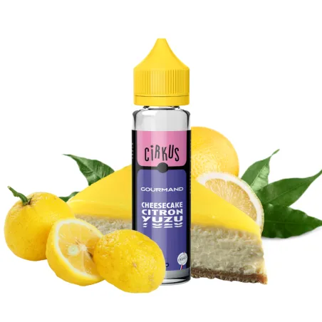 Eliquide Cheesecake Citron Yuzu – Authentic Cirkus – VDLV