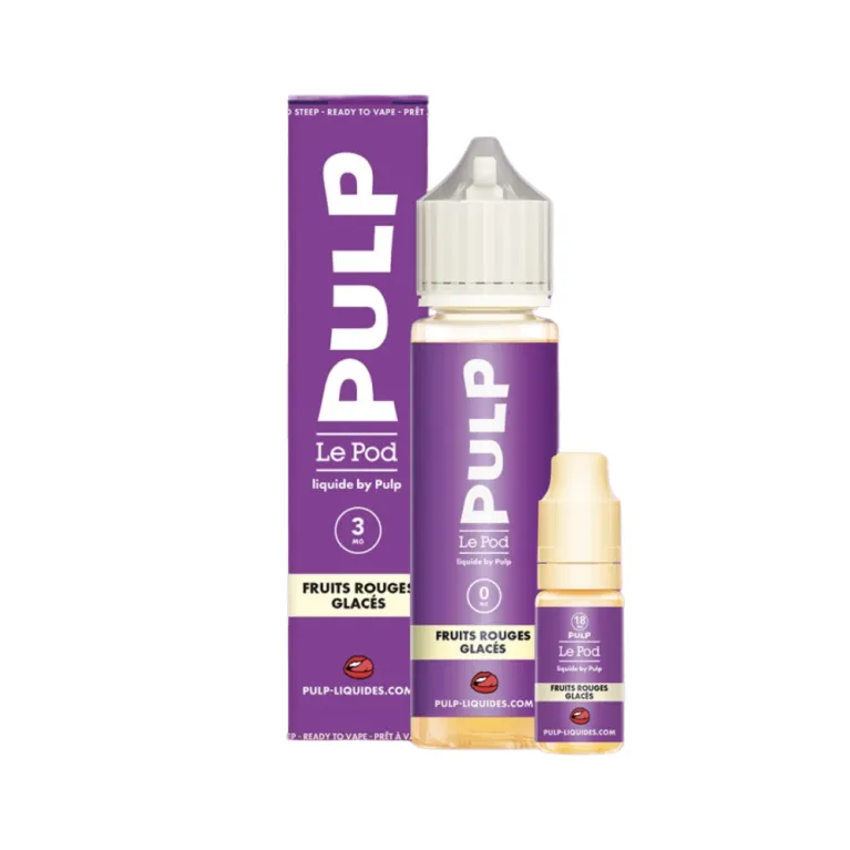 Pack Eliquide Fruits Rouges glacés / Pulp Pack Eliquide Fruits Rouges glacés / Pulp