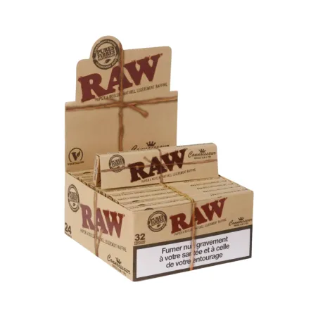 Feuilles à rouler slim + Tips – RAW | Around The Vape