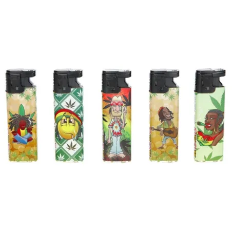 Briquet Turbo Nass Rasta Rules | Around The Vape