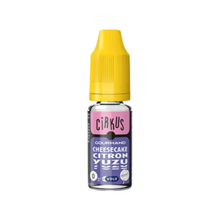 Eliquide Cheesecake Citron Yuzu – Authentic Cirkus – VDLV