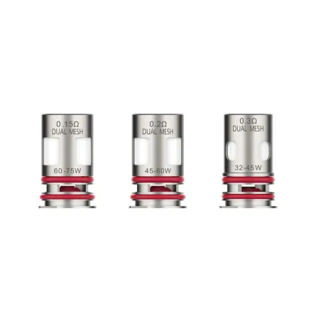 5x Résistances GTX Dual Mesh – Vaporesso | Around The Vape