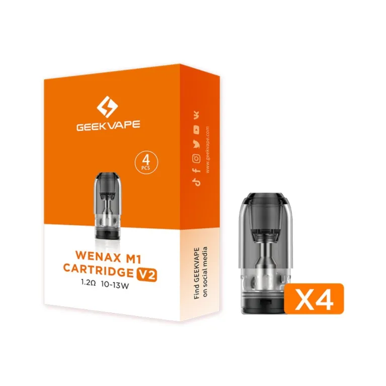 4x Cartouches Wenax M1 V2 / Geekvape