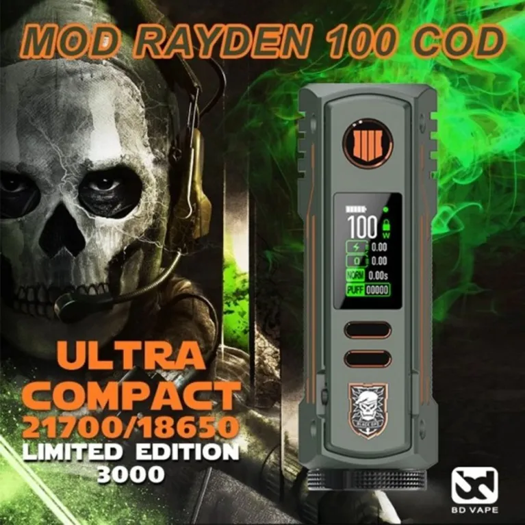 Mod Rayden 100 V2.0 Call Of Duty Edition Limitée / BD Vape