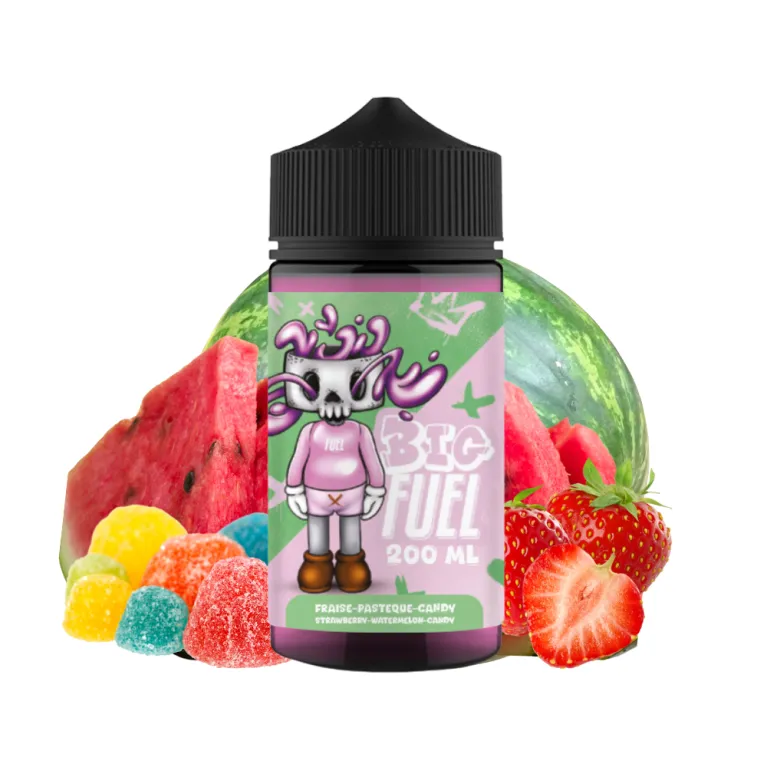 Eliquide Fraise Pastèque Candy / Big Fuel / Maison Fuel Eliquide Fraise Pastèque Candy / Big Fuel / Maison Fuel