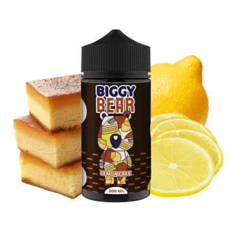 Eliquide Lemon cake – Biggy Bear | Around The Vape