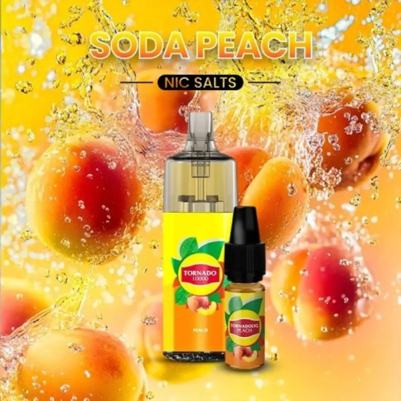Puff Soda Peach / Tornado
