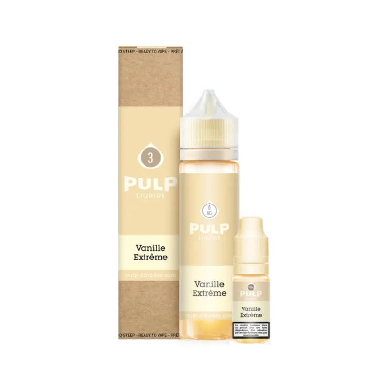 Eliquide Vanille Extême Pack 60ml / Pulp