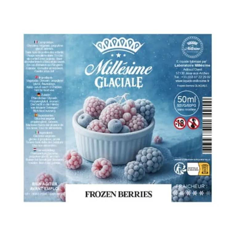 Eliquide Frozen Berries - Glaciale / Millésime Eliquide Frozen Berries - Glaciale / Millésime