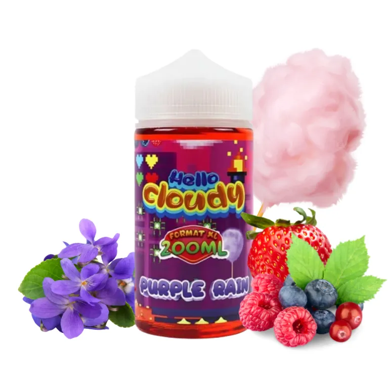 Eliquide Purple Rain / Hello Cloudy Eliquide Purple Rain / Hello Cloudy