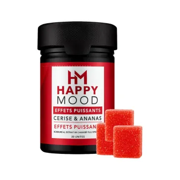 20x Gummies Cerise Ananas 5mg / HAPPY MOOD