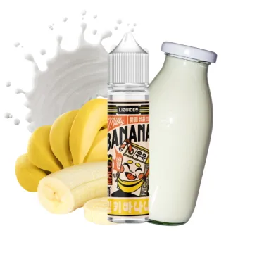 Eliquide Milky Banana - K-Juice / Liquideo