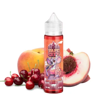 Eliquide Peche Blanche Cerise / Vape City
