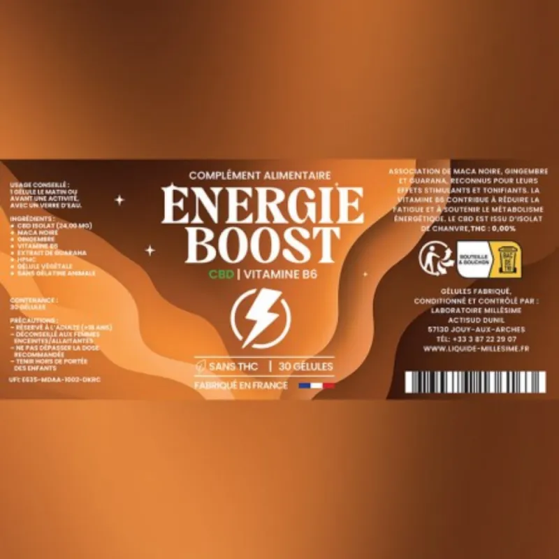 Gélules Energie Boost / Millésime