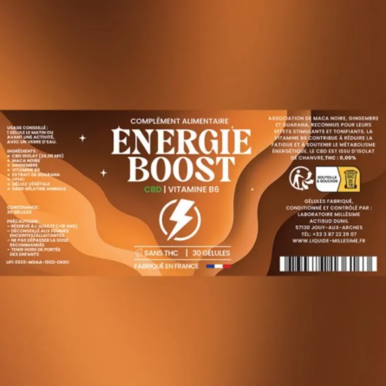Gélules Energie Boost / Millésime Gélules Energie Boost / Millésime