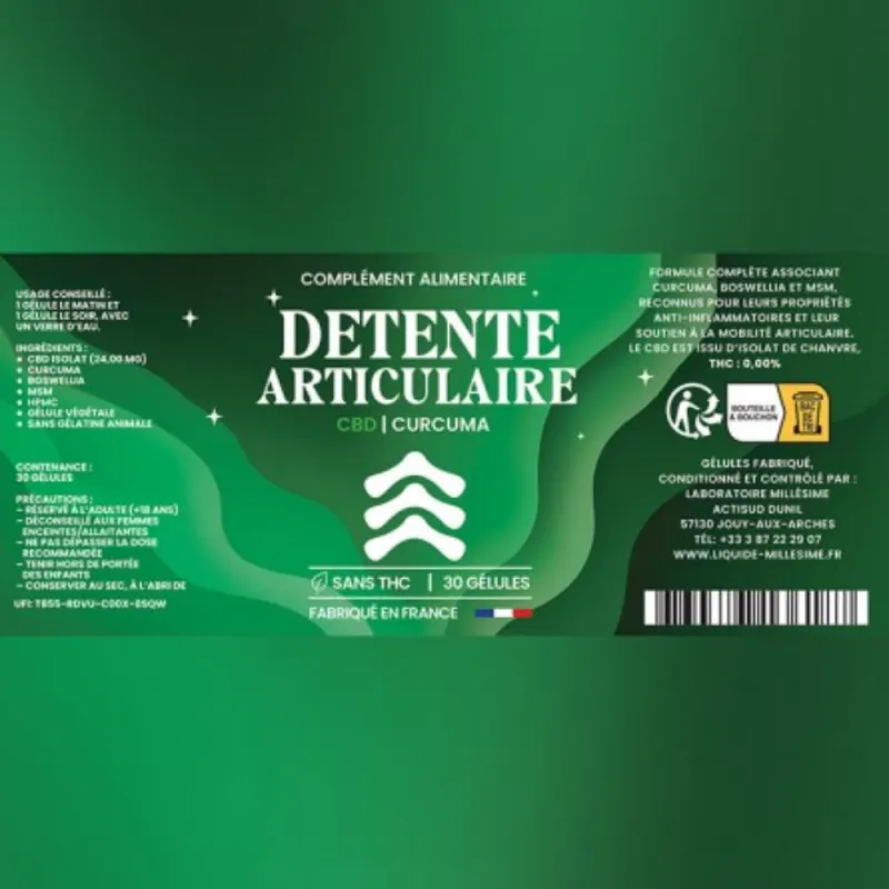 Gélules Détente Articulaire / Millésime