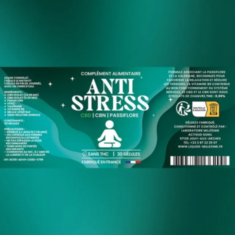 Gélules Anti Stress / Millésime Gélules Anti Stress / Millésime