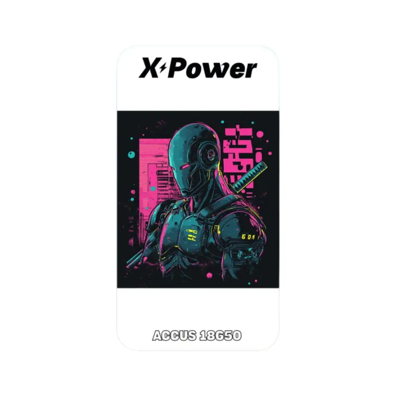 5x Wraps pour accus 18650 / XPower
