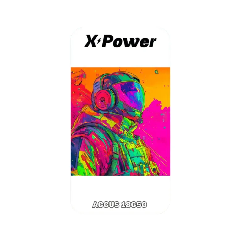 5x Wraps pour accus 18650 / XPower