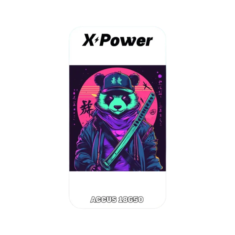 5x Wraps pour accus 18650 / XPower