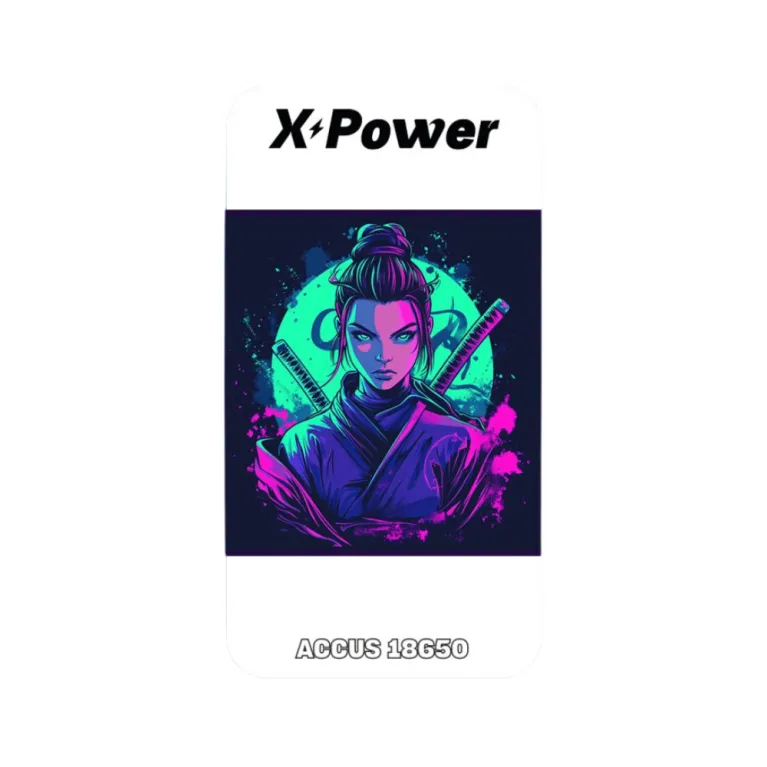 5x Wraps pour accus 18650 / XPower