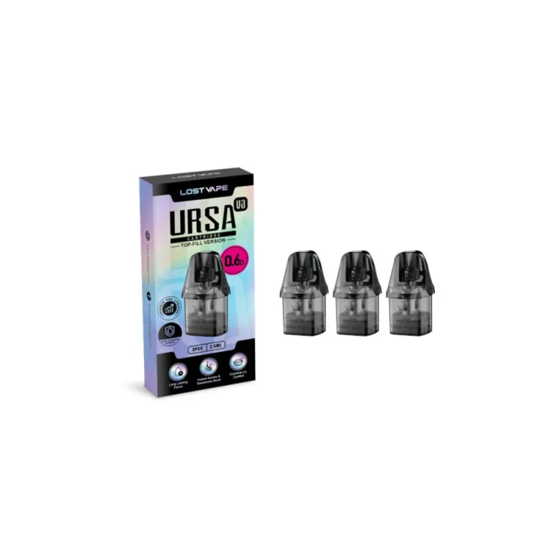 3X Cartouches Ursa Nano V3 / Lost Vape