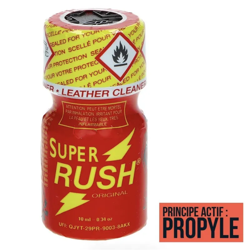 Poppers Super Rush 10 ml – Effets rapides et intenses