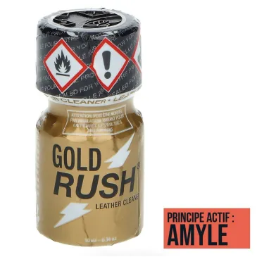 Poppers Gold Rush 10 ml – Effet rapide et arôme intense