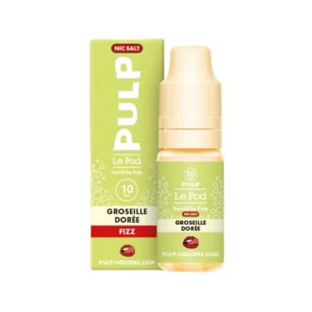 Eliquide Pod Fizz Groseille Dorée – Pulp | Around The Vape