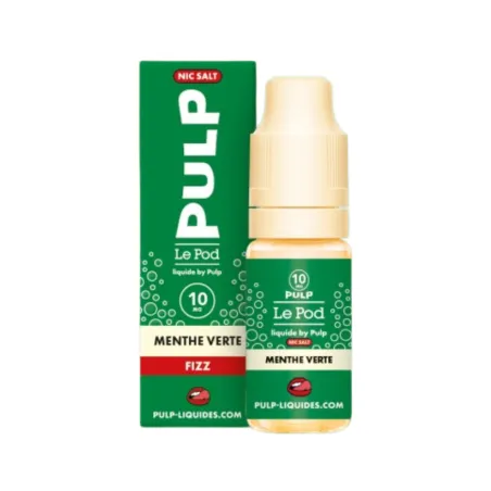 Eliquide Pod Fizz Menthe Verte – Pulp | Around The Vape