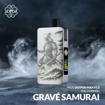 Pack DotPod Max V1.5 Samurai - Edition Gravée / Dotmod