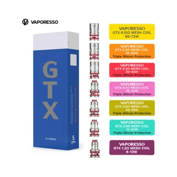 5x Résistances GTX V1 / Vaporesso