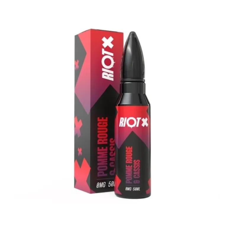E-liquide Pomme Rouge & Cassis / Riot X