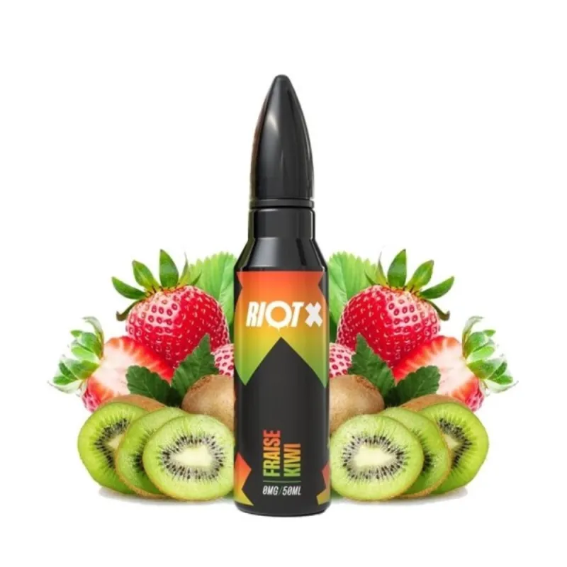E-liquide Fraise Kiwi / Riot X