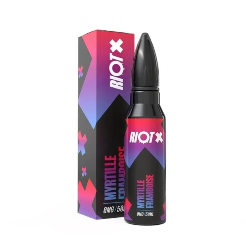 E-liquide Myrtille Framboise / Riot X