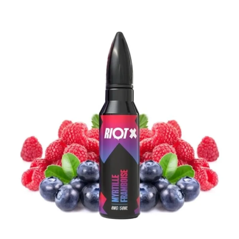 E-liquide Myrtille Framboise / Riot X