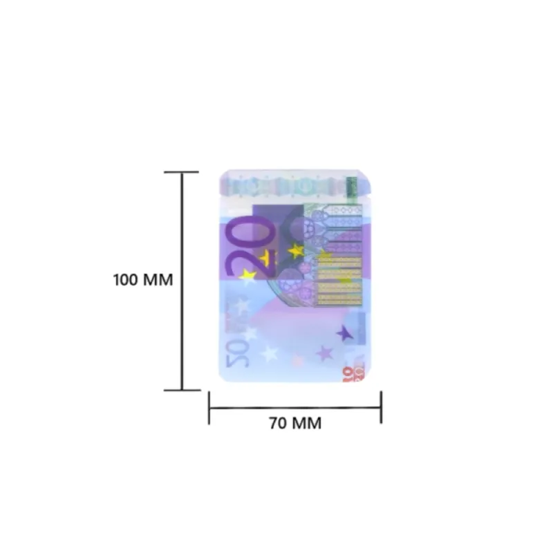 Pochette Fermeture Pression Euro 7 × 10 cm – Compacte et Hermétique