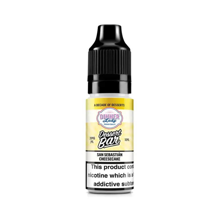 Eliquide Nic Salts San Sebastian Cheesecake / Dinner Lady Eliquide Nic Salts San Sebastian Cheesecake / Dinner Lady