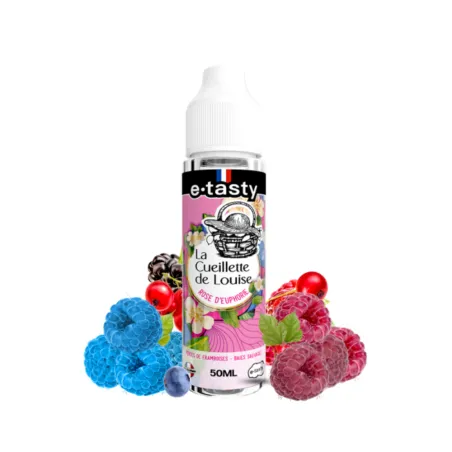 Eliquide Rose d'Euphorie – La Cueillette de Louise – E.TASTY