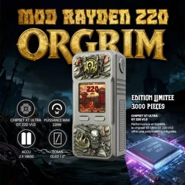Mod Rayden 220 Orgrim Limited Edition / BD Vape