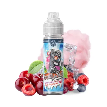 Eliquide Barbe à Papa Cerise Fruits Rouges Frais - Fruity Sun / Secret's Lab