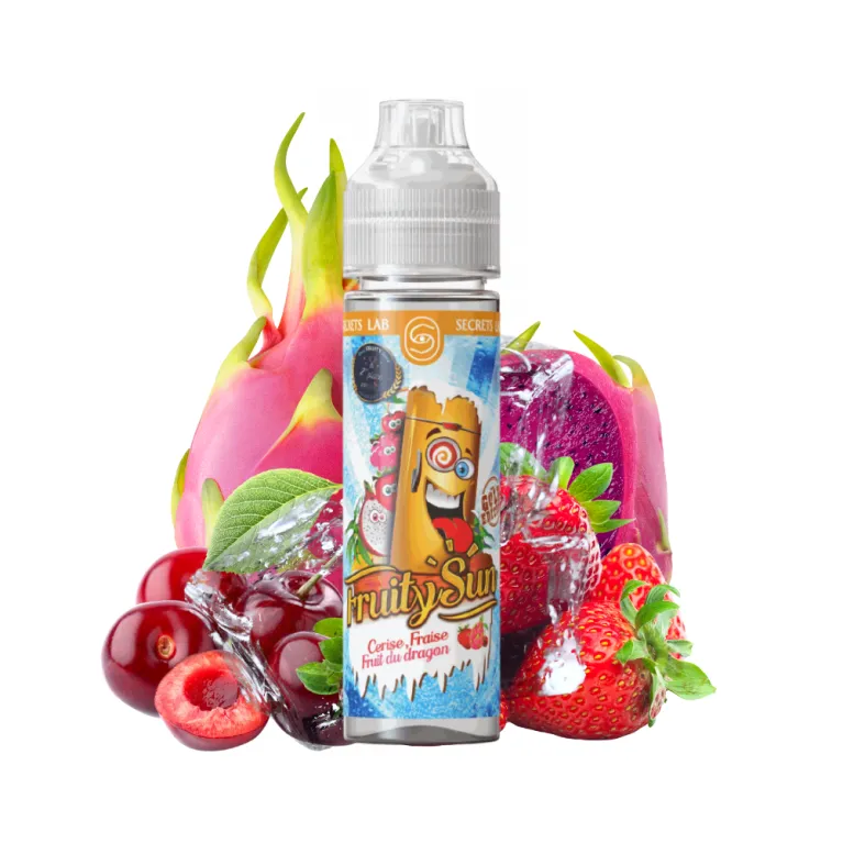 Eliquide Cerise Fraise Druit du Dragon Frais - Fruity Sun / Secret's Lab