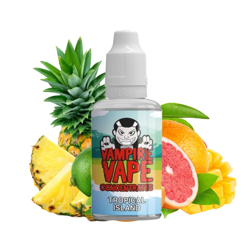 Concentré Tropical Island 30ml / Vampire Vape