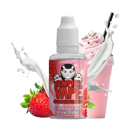 Arôme Concentré Strawberry Milkshake – Vampire Vape