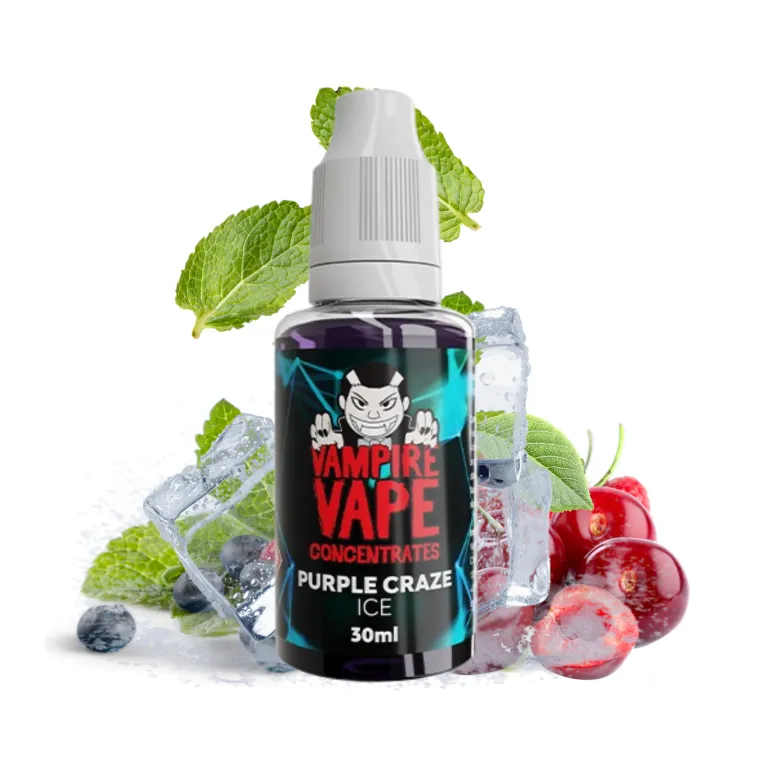Concentré Purple Craze Ice 30ml / Vampire Vape