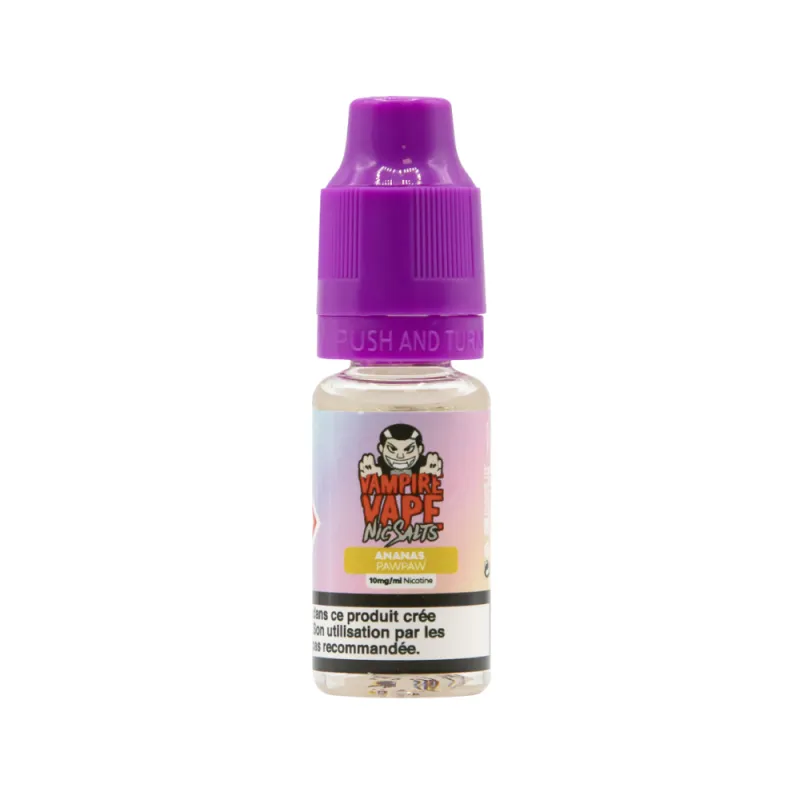 Eliquide Ananas Pawpaw Nic Salt / Vampire Vape